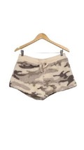 PJ Salvage Womens Medium Fleece Camoflauge  Loungewear Shorts Cozy Pull On - £12.99 GBP