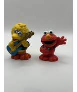 Sesame Street Neighborhood Friends Figures Elmo and Big Bird Hasbro 2010 - $21.74 CAD