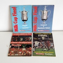 Vintage Liverpool FC Football Programmes, League Cup / Milk Cup Final, 1970s/80s - £17.00 GBP