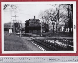 North Bennington Vermont Railroad Station - Vintage Snapshot Photo (1953) - $12.25