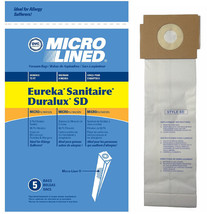 SANITAIRE STYLE SD VACUUM BAGS MICROLINED 5 PACK - £7.64 GBP