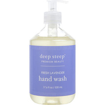 DEEP STEEP by Deep Steep Fresh Lavender Hand Wash --520ml/17.6oz - £17.76 GBP