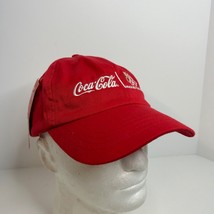 Coca-Cola London 2012 Olympic Games USA baseball Hat Cap Red Coke Soda Pop - $9.23