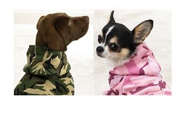 CAMO HOODIES for DOGS High Quality Camouflage Warm Dog Sweatshirts  - £21.99 GBP+