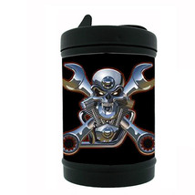 Skull D9 Black Metal Car Ashtray / Mini Trashcan - $12.82