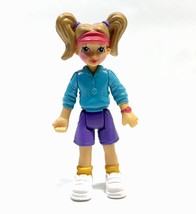 Fisher Price Go Anywhere Sweet Streets School Woman Lady Girl w/ Ponytails Rare - $8.90