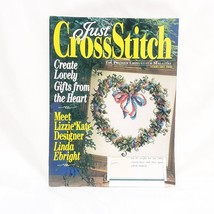 Just Cross Stitch Magazine Patterns Feb 2000 Gifts from Heart Spring Friendship - $15.83