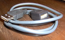 Logitech Mouse USB 2.0 EXTENSION CABLE OEM Male to Female 34&quot; M/F 501392... - $23.11