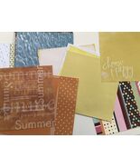 Scrapbooking Paper Lots of 50 Sheets 12x12 Inch Set #5 - Various Sheets - $13.95
