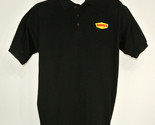DENNY&#39;S DINER Restaurant Employee Uniform Polo Shirt Black Size XL - £20.04 GBP