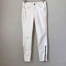 J Brand Creamy White Skinny Corduroy Pants sz 27 NWOT - £26.46 GBP