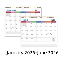 Wall Calendar 2025-2026 14.8&quot; x 11.6&quot; 18-Month Calendar Jan. 2025 -Jun. ... - £14.87 GBP