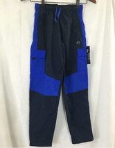 Russell Boys Nylon Jogger Cargo Pants Reflective Side pocket Ankle zipper Sz XS - £10.37 GBP