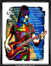 Roger Waters Pink Floyd Bass Progressive Rock Music Poster Print Wall Art 18x24 - £21.14 GBP