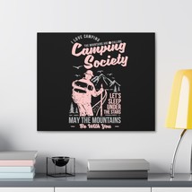 Canvas Print Nature Lover Camping Adventure 0.75&quot; Deep Stretched Pinewoo... - £19.49 GBP+