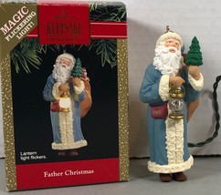 1991 Hallmark Keepsake Ornament “Father Christmas” - Handcrafted - Lighted - £9.26 GBP
