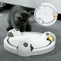 Crazy Catcher: Electric White Cat Toy Wheel - £40.05 GBP