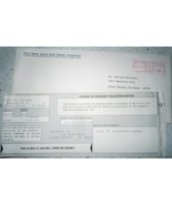 Vintage Kentwood MI Home Tax Assessment Notice 1974 - $1.99