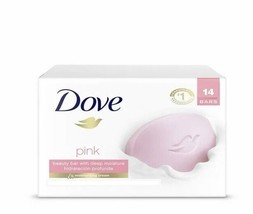 Dove Pink/Rosa Beauty Bar Soap 4.75 oz Pack of 14 - £19.95 GBP