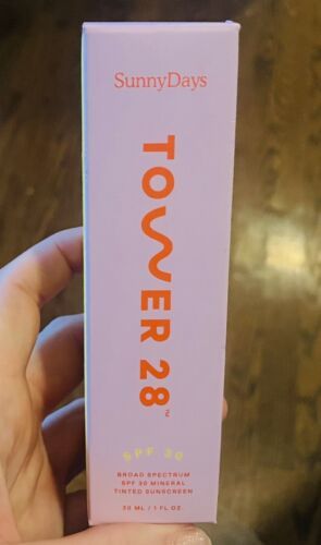 Tower 28 Sunny Days Tinted Sunscreen Full Size 1oz - 20 MULHOLLAND - NEW NIB