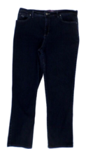 Gloria Vanderbilt Women&#39;s Blue Jeans 16 Average Rhinestones - $13.86