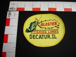 Fishing Patch Blaster Fishing Lures large patch vintage - £19.40 GBP