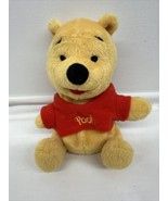 Winnie the Pooh Bear 5&quot; Plush Sitting Stuffed Animal Arco Toys Mattel Toy - $8.02 CAD