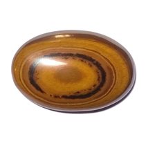 58.07 Carats TCW 100% Natural Beautiful Tiger Eye Oval Cabochon Gem By DVG - £12.72 GBP