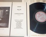 Carmina Burana Vol. 1 Clemencic Consort LP - Musical Heritage Society 3471 - $12.75