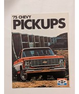 Catalogo Originale Vendite Pickup Truck Chevrolet 1975 Silverado Cheyenne - $210.57 MXN