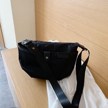 D simple women s shoulder bag for women casual travel tote bag solid hand messenger bag thumb200