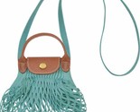 Longchamp Le Pliage Filet Knit Mesh XS Handel Bag Crossbody ~NWT~ Lagoon - $91.08