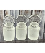 Vintage Pyrex No 22 Pennyhead Glass Stopper - Lot of 3 - $9.74