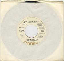 Sonny Curtis 45 rpm Lovesick Blues - $3.99