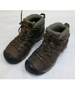Keen Boots Mens 7D Brown Leather Waterproof Hiking Trail Outdoors Fair S... - $25.00