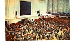 New York Stock Exchange (1960&#39;s) Postcard - £1.72 GBP