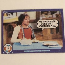 Mork And Mindy Trading Card #3 1978 Robin Williams - £1.54 GBP