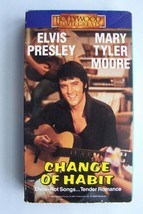 Elvis Presley &amp; Mary Tyler Moore Change of Habit VHS Video Tape 1969 - £5.75 GBP