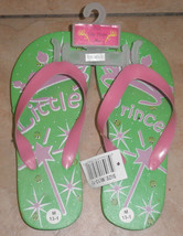 childrens girls sandals flip flops new with tags size 13 to 1 princess g... - £5.45 GBP