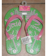 childrens girls sandals flip flops new with tags size 13 to 1 princess g... - £5.44 GBP