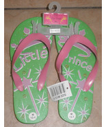 childrens girls sandals flip flops new with tags size 13 to 1 princess g... - €5,97 EUR