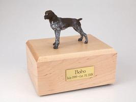 German Shepherd Shorthair Pet Cremation Urn Available in 3 Diff Colors &amp; 4 Sizes - £135.57 GBP+