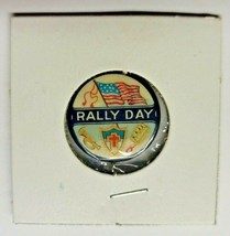 1930&#39;s Religious Christian Rally Day Sunday School Pinback Button  A1-9 - £7.95 GBP