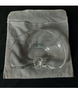 Steuben Crystal Heart Kidney Shaped Ashtray George Thompson Design w/ Cl... - $1,039.28 MXN