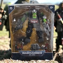 McFarlane Toys Action MEGA Figure - Warhammer 40,000 - ORK MEGANOB with ... - $27.27