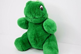 Vintage Westcliff Collection Green &amp; Yellow Dinosaur Plush 6&quot; Stuffed Animal Toy - £15.57 GBP