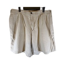 Patagonia Shorts Mens Size 34 Medium M Organic Cotton Khakis Chino Pleated - AC - £10.77 GBP