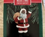 Cheerful Santa African American Christmas Hallmark Keepsake Ornament 199... - $15.88