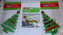 Craft Tree Embellishments Packs 3 Sets Creatology Art Minds Holiday 61pc... - $180.37 MXN