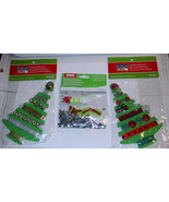 Craft Tree Embellishments Packs 3 Sets Creatology Art Minds Holiday 61pc... - $180.37 MXN